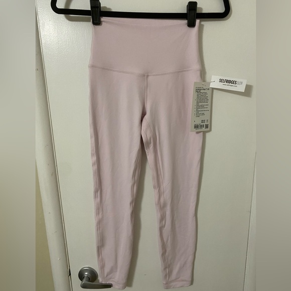 NWT lululemon BLISSFUL PINK align 25” leggings size US 4 - Picture 2 of 15